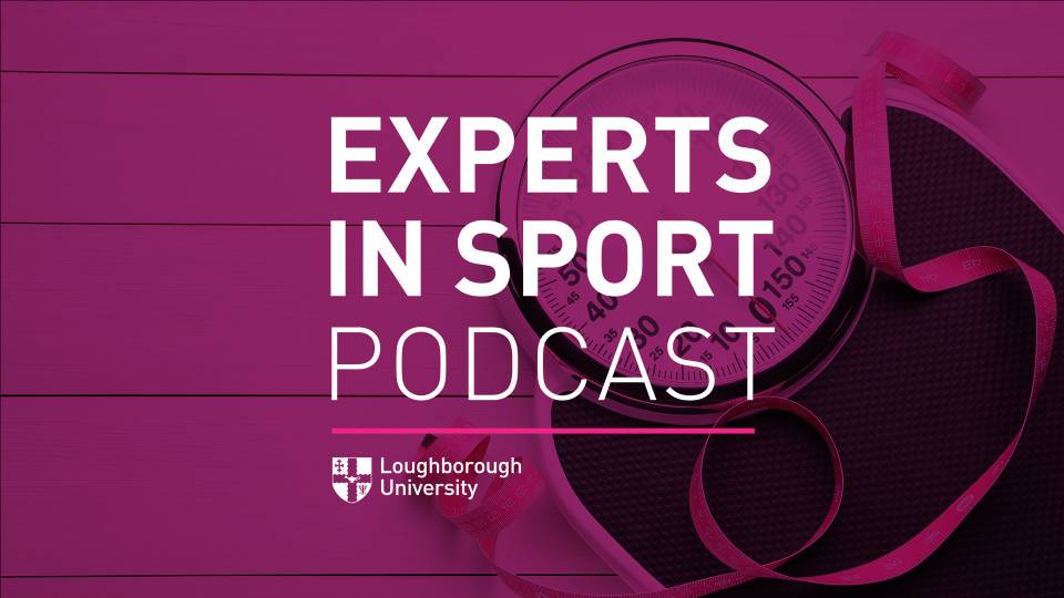 the latest logo of the sports experts podcast which shows scales 