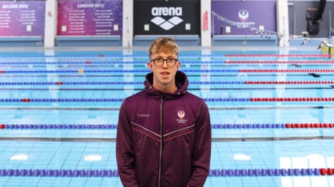 Loughborough swimmer Daniel Wiffen