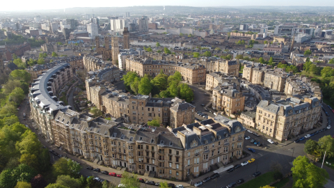 glasgow from above