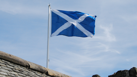 scotland's flag