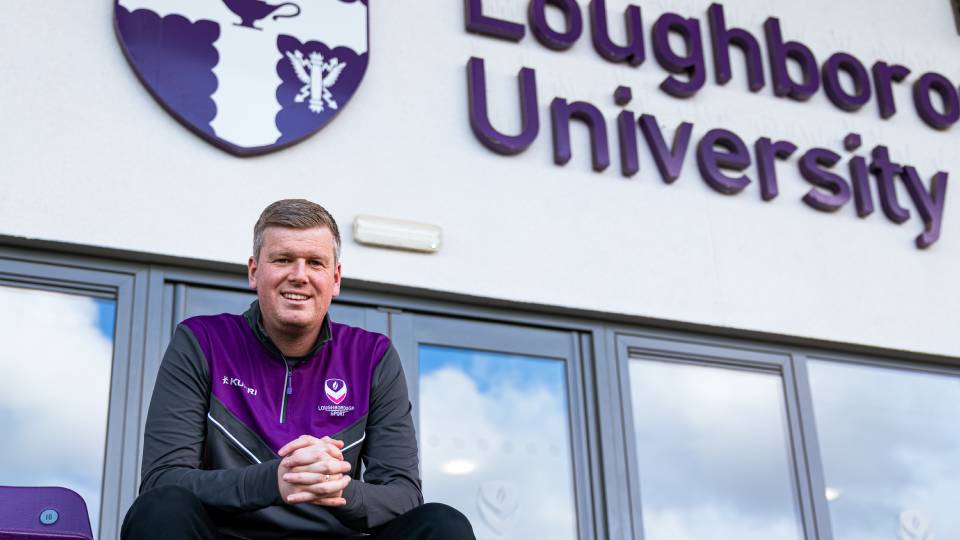 new director of football, mat stock, sat in the stands at a football stadium