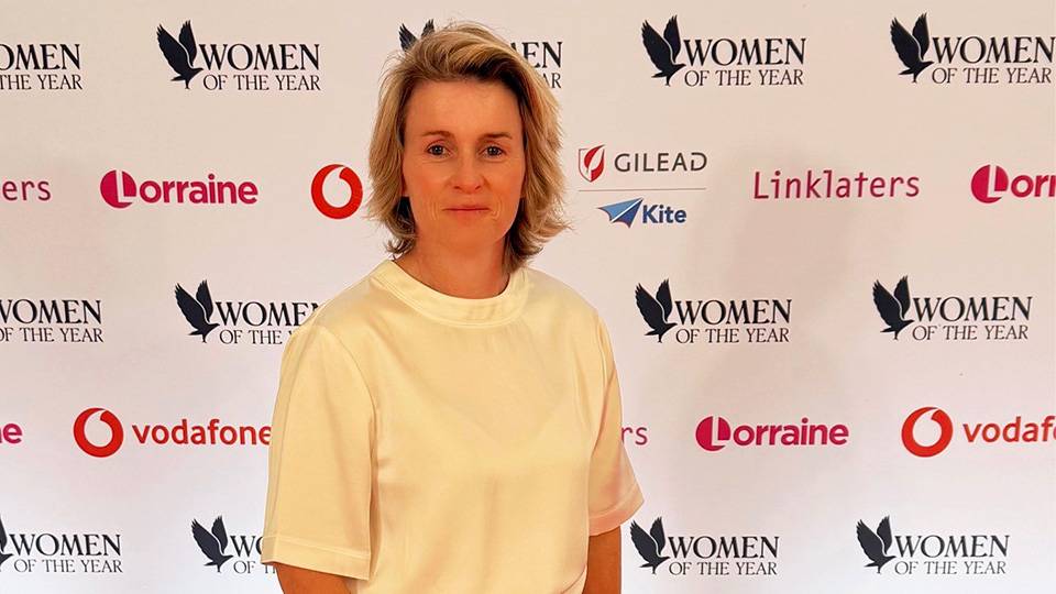 Prof leanne norman on the red carpet