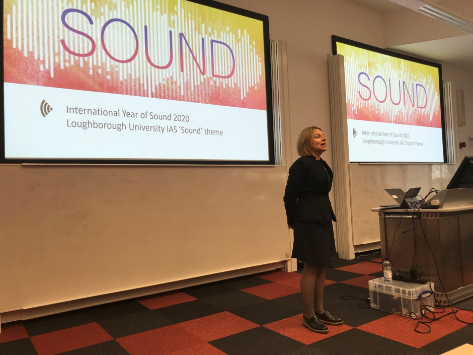 Marsha Meskimmon opens the IAS Sound Summit 1