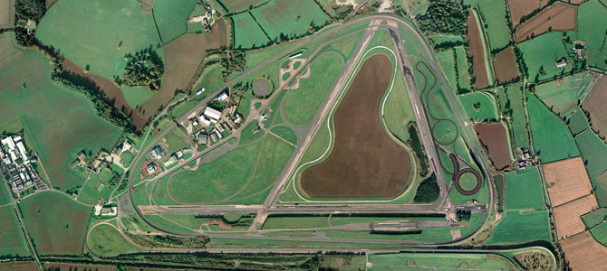 view of the MIRA test track