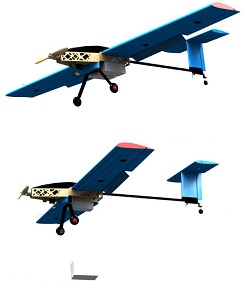 The Loughborough team drone