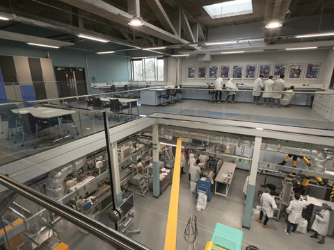 Processing Laboratories Mezzanine -View 1