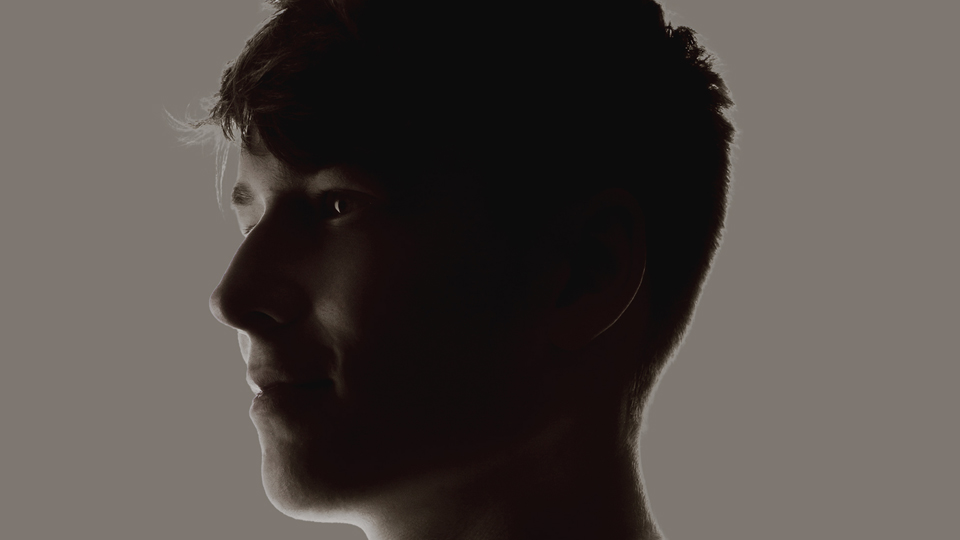 Side profile of student