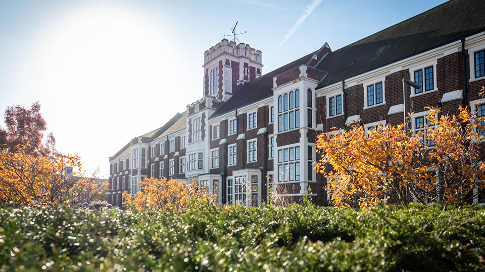 photo of Hazlerigg from the side in Autumn