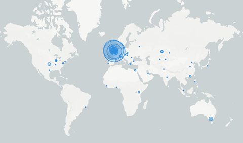 Venture Crawl engagement map