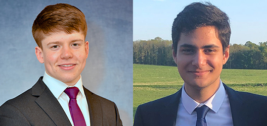 Headshots of Ben Locke and Kieran El-Nahhas