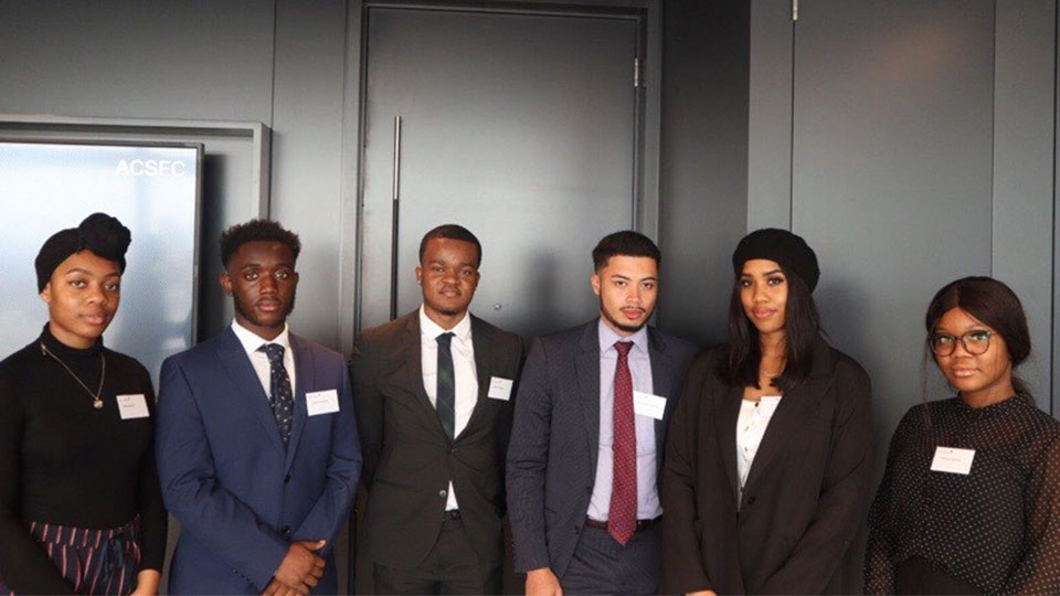 Students at the ACS Finance Conference 2019