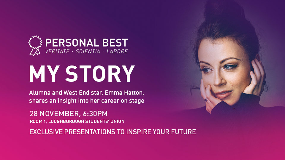 Personal Best promotional poster Emma Hatton 