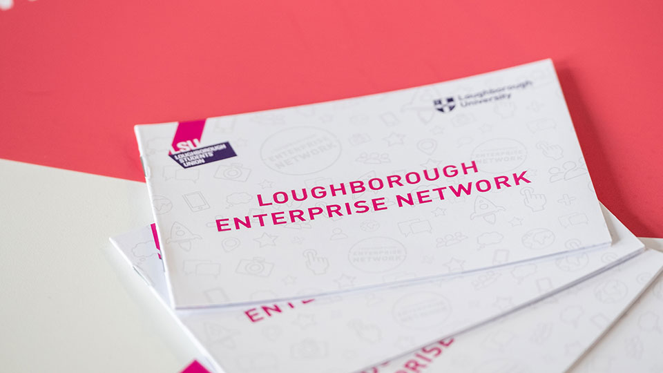 photos of Loughborough Enterprise Network cards