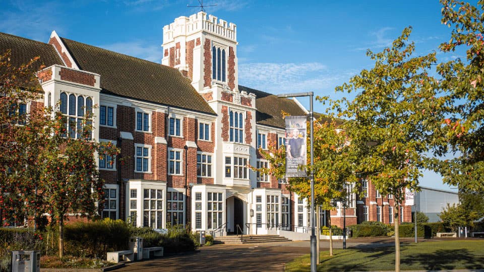 Hazlerigg Building on a sunny day