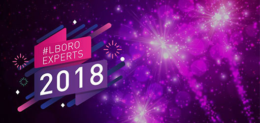 digital banner for the #Lboroexperts campaign