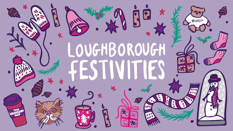 Loughborough Festivities asset - festive drawings