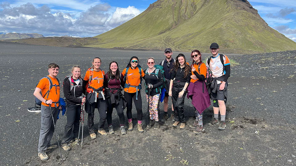 LSU Rag team on trek