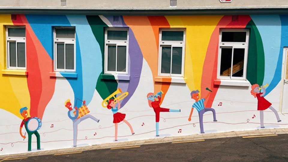 Monica Popham mural