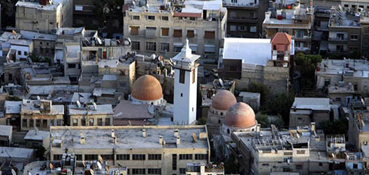 An image of Damascus, the Syrian capital city