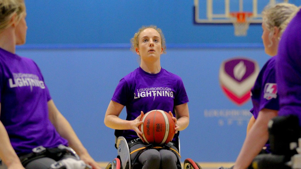 Wheelchair basketball - Loughborough Lightning team