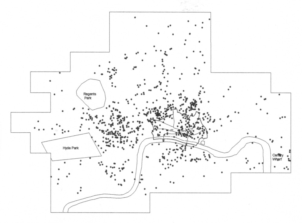 IT: spatial distribution of firms